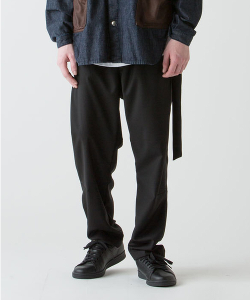 「rehacer」 スラックス MEDIUM ブラック MEN 「rehacer」 スラックス MEDIUM ブラック メンズ