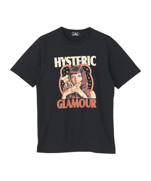 HYSTERIC GLAMOUR（ヒステリックグラマー）の「MEDICOMTOY x HYSTERIC GLAMOUR Tシャツ（Tシャツ/カットソー・メンズ・ブラック/ホワイト・LARGE/MEDIUM/X-LARGE/SMALL）」の2枚目の写真