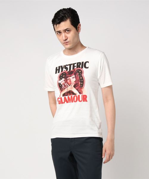 HYSTERIC GLAMOUR（ヒステリックグラマー）の「MEDICOMTOY x HYSTERIC GLAMOUR Tシャツ（Tシャツ/カットソー・メンズ・ブラック/ホワイト・LARGE/MEDIUM/X-LARGE/SMALL）」の8枚目の写真