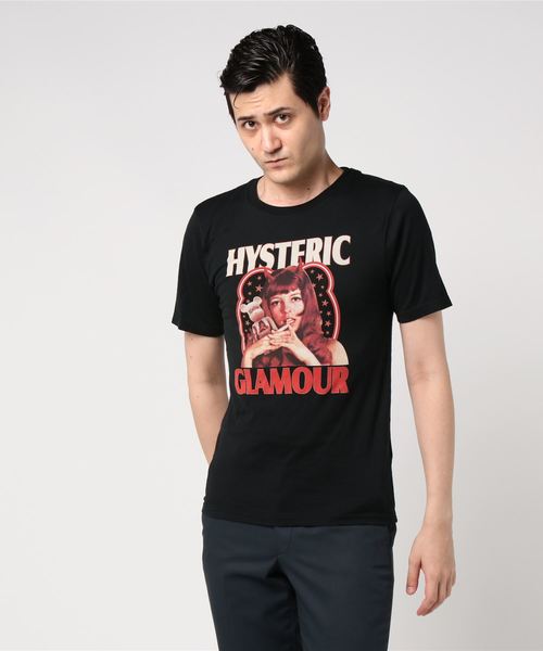 HYSTERIC GLAMOUR（ヒステリックグラマー）の「MEDICOMTOY x HYSTERIC GLAMOUR Tシャツ（Tシャツ/カットソー・メンズ・ブラック/ホワイト・LARGE/MEDIUM/X-LARGE/SMALL）」の7枚目の写真