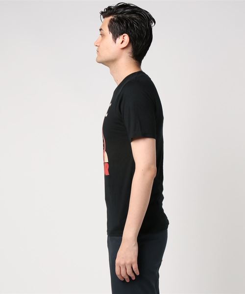 HYSTERIC GLAMOUR（ヒステリックグラマー）の「MEDICOMTOY x HYSTERIC GLAMOUR Tシャツ（Tシャツ/カットソー・メンズ・ブラック/ホワイト・LARGE/MEDIUM/X-LARGE/SMALL）」の4枚目の写真