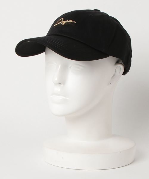 DOPE（ドープ）の「【DOPE】24K SCRIPT LOGO CAP [I]（キャップ・メンズ・ブラック/レッド/オリーブ/ブラック系その他/ブルー系その他/バーガンディー/ブルー系その他2・ONESIZE）」の2枚目の写真