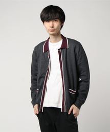 ティップニットカーディガン