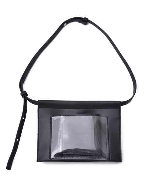 STUDIOUS（ステュディオス）の「【LAUGOA】ウォレット付きミニショルダーバッグ/Luster 19126-11014（ショルダーバッグ・レディース・ホワイト/ブラック/ベージュ/ライトピンク/ライトグレー/シルバー/グレー・FREE）」の3枚目の写真