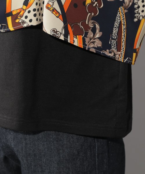 PAGEBOY（ページボーイ）の「スカーフレイヤードライクプルオーバー（Tシャツ/カットソー・レディース・ホワイト/ブラック・FREE）」の21枚目の写真