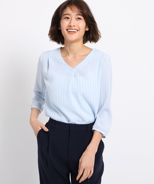 マシンウォッシュ Uv 接触冷感 吸水速乾 プルエラドレープシャツ