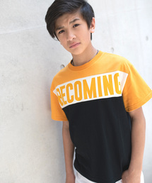 G.O.A.T（ゴート）の「ラフィー天竺 BECOMING Tシャツ(110～130cm)（Tシャツ/カットソー）」