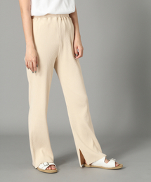 LOWRYS FARM | セルフカットフレアリブパンツ　833224(その他パンツ)