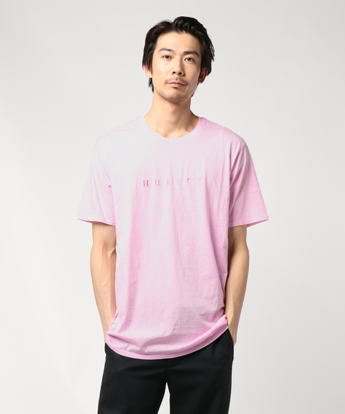 Hurley (ハーレー)の「M BNZ BLENDED SS / ハーレー ロゴプリントTシャツ ユニセックス(Tシャツ/カットソー・メンズ・ブラック/グレー/ピンク・MEDIUM/LARGE/SMALL)」の3枚目の写真
