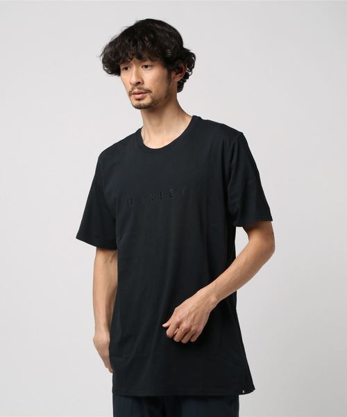 Hurley (ハーレー)の「M BNZ BLENDED SS / ハーレー ロゴプリントTシャツ ユニセックス(Tシャツ/カットソー・メンズ・ブラック/グレー/ピンク・MEDIUM/LARGE/SMALL)」の1枚目の写真
