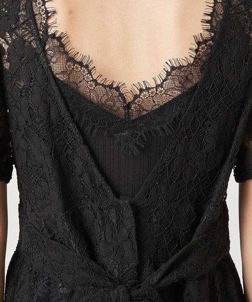 セール ワンピース 半袖レース2wayワンピース 結婚式 ワンピース パーティー ワンピース Omekashi オメカシ のファッション