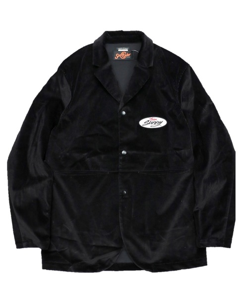 SUNNY SPORTS(サニースポーツ)の「SUNNY SPORTS×SUNNY C SIDER / サニースポーツ×サニーシーサイダー REMAKE CORDUROY TRAIL JACKET(テーラードジャケット)」|ブラック