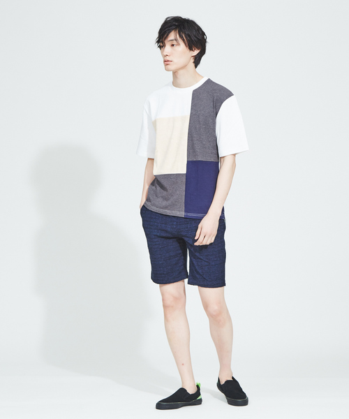 ABAHOUSE GRAY(アバハウスグレイ)の「【展開店舗限定】【セットアップ対応】ランダムパイルショーツ(その他パンツ・メンズ・ネイビー/ライトグレー/ダークネイビー・48/46)」の10枚目の写真