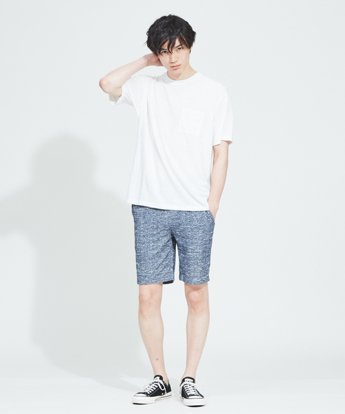 ABAHOUSE GRAY(アバハウスグレイ)の「【展開店舗限定】【セットアップ対応】ランダムパイルショーツ(その他パンツ・メンズ・ネイビー/ライトグレー/ダークネイビー・48/46)」の8枚目の写真