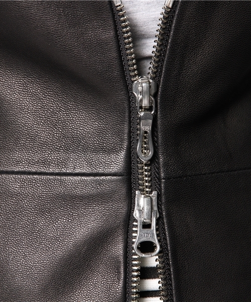 5351 POUR LES FEMMES(ゴーサンゴーイチプールファム)の「ゴート×天竺 カツラギブルゾン(ブルゾン・レディース・オレンジ系その他/ブラック・1/2)」の8枚目の写真