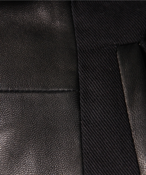 5351 POUR LES FEMMES(ゴーサンゴーイチプールファム)の「ゴート×天竺 カツラギブルゾン(ブルゾン・レディース・オレンジ系その他/ブラック・1/2)」の4枚目の写真