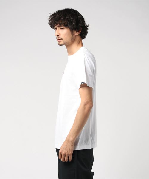 VANS(バンズ)の「半袖Tシャツ VANS LOGO VA19HS-MT22(Tシャツ/カットソー・メンズ・ホワイト系その他/ブラック×ライム・M/L/XL)」の3枚目の写真