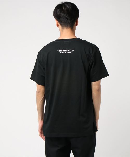 VANS(バンズ)の「半袖Tシャツ VANS LOGO VA19HS-MT22(Tシャツ/カットソー・メンズ・ホワイト系その他/ブラック×ライム・M/L/XL)」の5枚目の写真