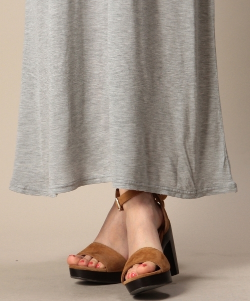 BEAUTY&YOUTH UNITED ARROWS（ビューティーアンドユースユナイテッドアローズ）の「BYSF モダールマキシワンピース ◆（ワンピース・レディース・ブラック/ライトグレー/ネイビー・フリー）」の13枚目の写真