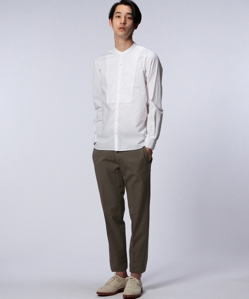 UNITED ARROWS（ユナイテッドアローズ）の「＜INCOTEX＞ CTN GABA H/BACK ◆（スラックス・メンズ・オリーブ/ネイビー/ダークブラウン・46/48）」の8枚目の写真