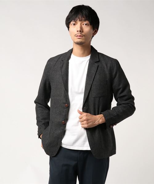 おしゃれスタ（オシャレスタ）の「ツイードテーラードジャケット(IR) レディース メンズ（テーラードジャケット・メンズ・A/B/C/D・M/L/XL）」の9枚目の写真