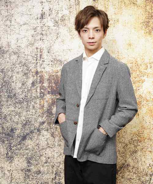 おしゃれスタ（オシャレスタ）の「ツイードテーラードジャケット(IR) レディース メンズ（テーラードジャケット・メンズ・A/B/C/D・M/L/XL）」の12枚目の写真