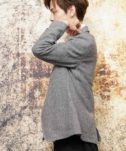 おしゃれスタ（オシャレスタ）の「ツイードテーラードジャケット(IR) レディース メンズ（テーラードジャケット・メンズ・A/B/C/D・M/L/XL）」の13枚目の写真