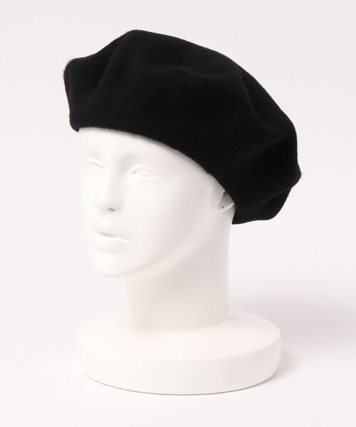 LOWRYS FARM(ローリーズファーム)の「フェルトベレー 853609(ハンチング/ベレー帽・レディース・チャコールグレー/ブラック/ブラウン/ブラック系その他/ダークブラウン/ベージュ・FREE)」の2枚目の写真