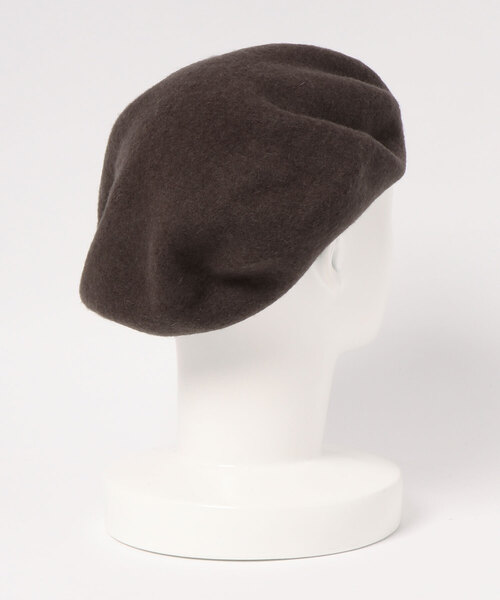 LOWRYS FARM(ローリーズファーム)の「フェルトベレー 853609(ハンチング/ベレー帽・レディース・チャコールグレー/ブラック/ブラウン/ブラック系その他/ダークブラウン/ベージュ・FREE)」の7枚目の写真