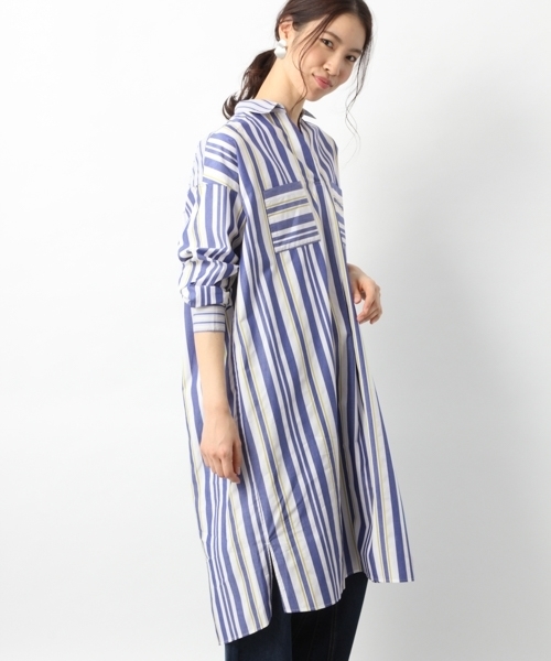 セール ブランド古着 シャツワンピース シャツワンピース Lepsim レプシィム のファッション通販 Zozoused