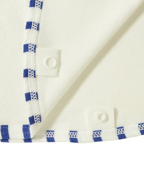 HOT BISCUITS（ホットビスケッツ）の「パイル素材おでかけポンチョ（ポンチョ・キッズ・ブルー・フリー(70-90cm)）」の10枚目の写真