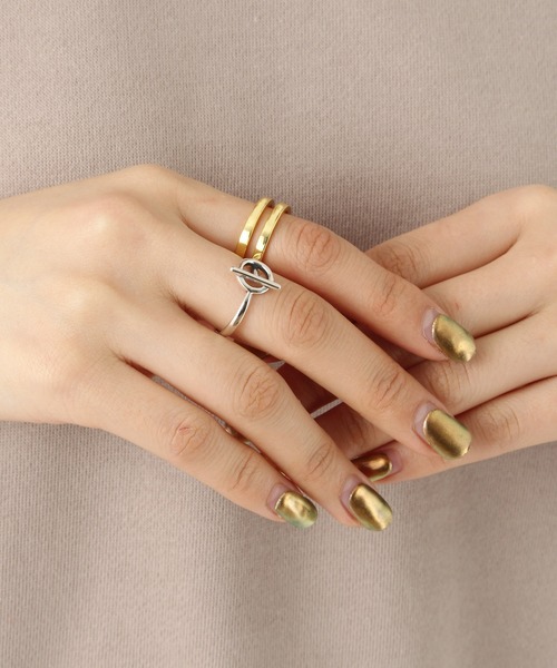 Burner（バーナー）の「【OKUOKU　0909】セットリング（リング・メンズ・A/B/C/D/E/F/G/H/I/J/K/L/M/N/O/P/Q/R/S/T/U/V/W/X/Y・FREE）」の6枚目の写真