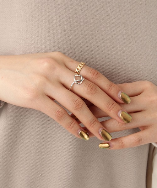 Burner（バーナー）の「【OKUOKU　0909】セットリング（リング・メンズ・A/B/C/D/E/F/G/H/I/J/K/L/M/N/O/P/Q/R/S/T/U/V/W/X/Y・FREE）」の7枚目の写真