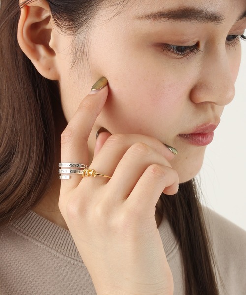 Burner（バーナー）の「【OKUOKU　0909】セットリング（リング・メンズ・A/B/C/D/E/F/G/H/I/J/K/L/M/N/O/P/Q/R/S/T/U/V/W/X/Y・FREE）」の18枚目の写真