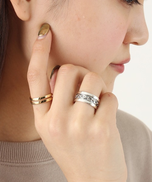 Burner（バーナー）の「【OKUOKU　0909】セットリング（リング・メンズ・A/B/C/D/E/F/G/H/I/J/K/L/M/N/O/P/Q/R/S/T/U/V/W/X/Y・FREE）」の20枚目の写真