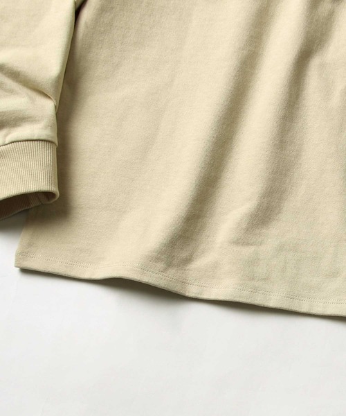 NILWAY(ニルウェイ)の「【USAコットン】マックスヘビーウエイトロンT(11oz)(Tシャツ/カットソー・メンズ・ホワイト/ブラック/ベージュ/カーキ・MEDIUM/LARGE/X-LARGE)」の9枚目の写真