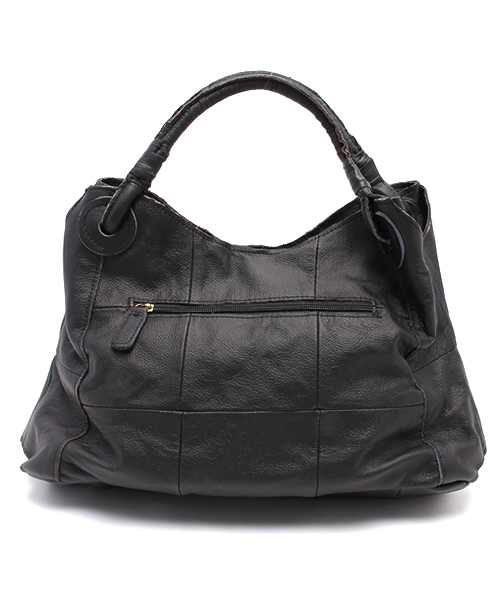 goa(ゴア)の「二種編みBAG(小)(ハンドバッグ・レディース・ブラック/ブラウン/キャメル・FREE)」の5枚目の写真
