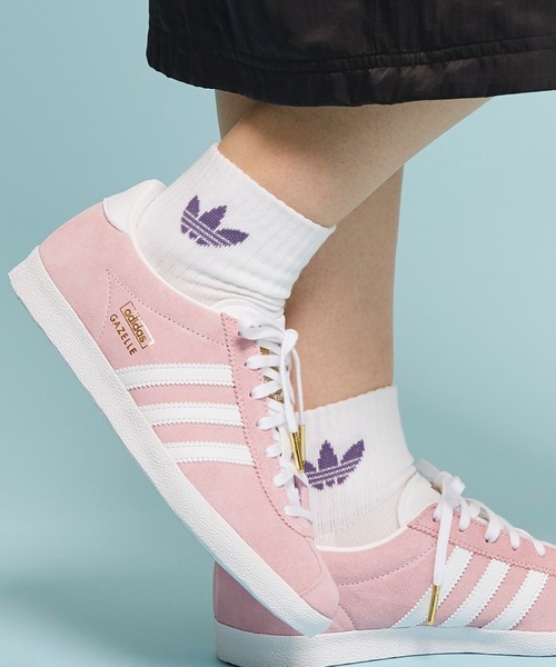 adidas（アディダス）の「ミッドカットクルーソックス 3足組 [MID CREWSOCKS 3P]  / アディダスオリジナルス adidas Originals（ソックス/靴下・メンズ・ホワイト×レッド/ブラック/ホワイト系その他/ホワイト×ブラック/オフホワイト/ホワイト系その他2・LARGE/MEDIUM/SMALL/kids-XXL/X-LARGE）」の5枚目の写真