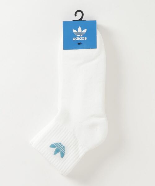 adidas（アディダス）の「ミッドカットクルーソックス 3足組 [MID CREWSOCKS 3P]  / アディダスオリジナルス adidas Originals（ソックス/靴下・メンズ・ホワイト×レッド/ブラック/ホワイト系その他/ホワイト×ブラック/オフホワイト/ホワイト系その他2・LARGE/MEDIUM/SMALL/kids-XXL/X-LARGE）」の13枚目の写真