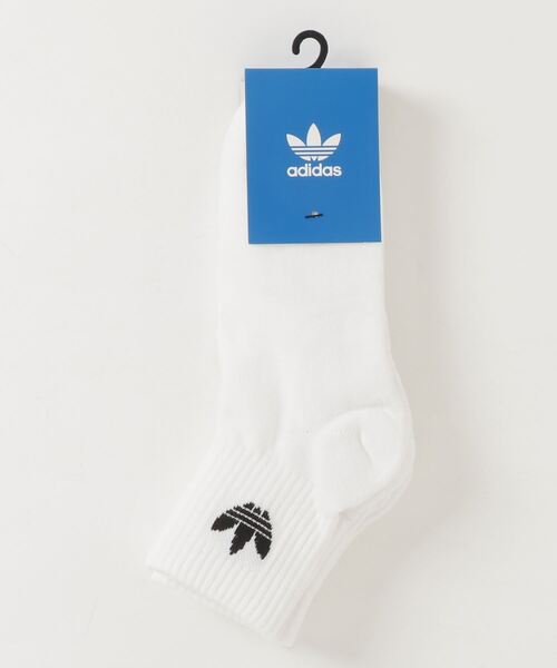 adidas（アディダス）の「ミッドカットクルーソックス 3足組 [MID CREWSOCKS 3P]  / アディダスオリジナルス adidas Originals（ソックス/靴下・メンズ・ホワイト×レッド/ブラック/ホワイト系その他/ホワイト×ブラック/オフホワイト/ホワイト系その他2・LARGE/MEDIUM/SMALL/kids-XXL/X-LARGE）」の15枚目の写真