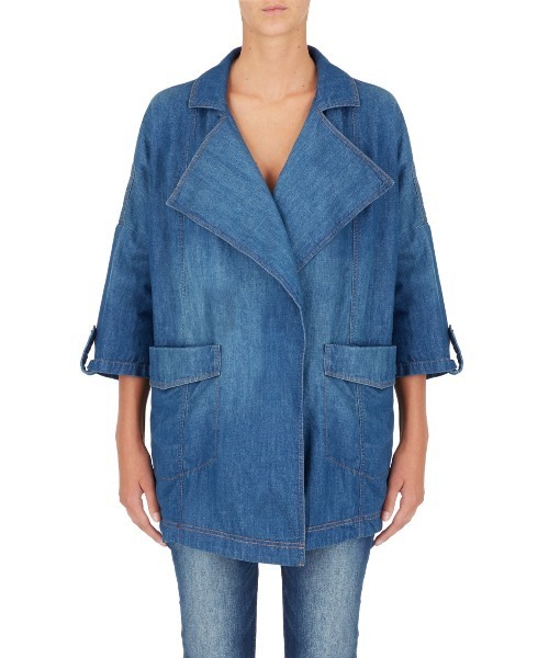 A Xアルマーニ エクスチェンジ デニムガウンコート トレンチコート Armani Exchange アルマーニエクスチェンジ のファッション通販 Zozotown