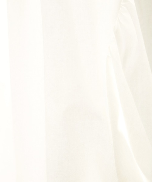 CLANE（クラネ）の「【CLANE(クラネ)】スクープパフトップス　19108-3211（シャツ/ブラウス・レディース・ホワイト/ミント・1）」の11枚目の写真