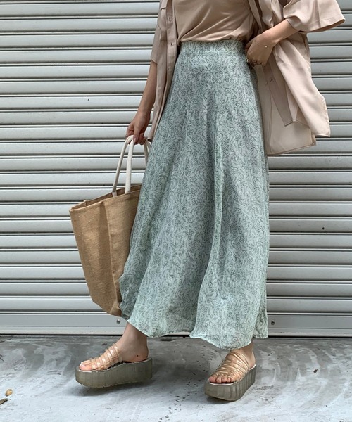 UNRELISH（アンレリッシュ）の「ペイズリータックエアリースカート  