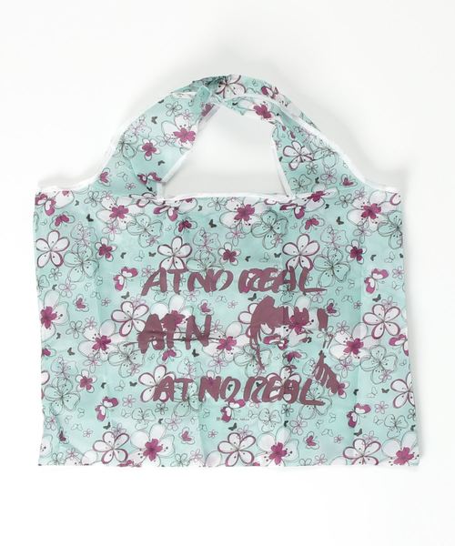 fridge（フリッジ）の「【at no real】アトノリ ATN MONOPRIX総柄 ショッピングバッグ（エコバッグ/サブバッグ・レディース・ブラック系その他/ブルー系その他/イエロー系その他/ピンク系その他/ブラック系その他2/ブラック系その他3/ブラック系その他4/ブルー系その他2/イエロー系その他2・ONESIZE）」の5枚目の写真