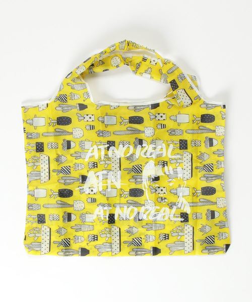 fridge（フリッジ）の「【at no real】アトノリ ATN MONOPRIX総柄 ショッピングバッグ（エコバッグ/サブバッグ・レディース・ブラック系その他/ブルー系その他/イエロー系その他/ピンク系その他/ブラック系その他2/ブラック系その他3/ブラック系その他4/ブルー系その他2/イエロー系その他2・ONESIZE）」の7枚目の写真
