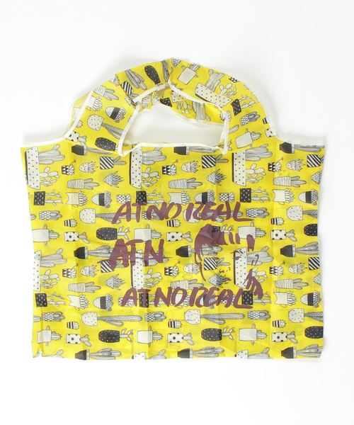 fridge（フリッジ）の「【at no real】アトノリ ATN MONOPRIX総柄 ショッピングバッグ（エコバッグ/サブバッグ・レディース・ブラック系その他/ブルー系その他/イエロー系その他/ピンク系その他/ブラック系その他2/ブラック系その他3/ブラック系その他4/ブルー系その他2/イエロー系その他2・ONESIZE）」の8枚目の写真