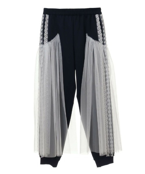 Candy Stripper（キャンディストリッパー）の「MAKE MY DAY JERSEY パンツ（その他パンツ・レディース・ブラック/ネイビー・2）」の9枚目の写真