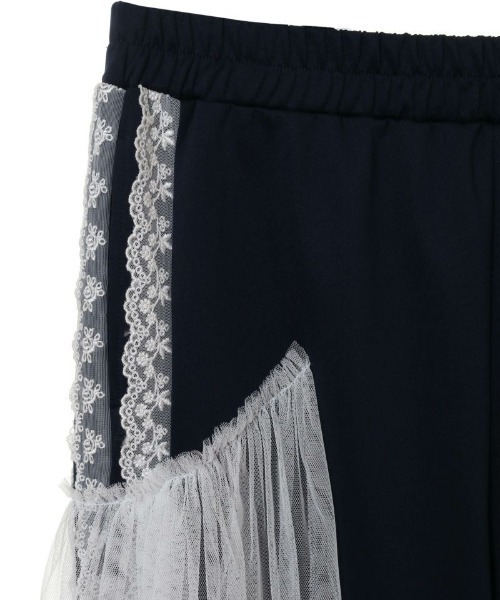 Candy Stripper（キャンディストリッパー）の「MAKE MY DAY JERSEY パンツ（その他パンツ・レディース・ブラック/ネイビー・2）」の7枚目の写真