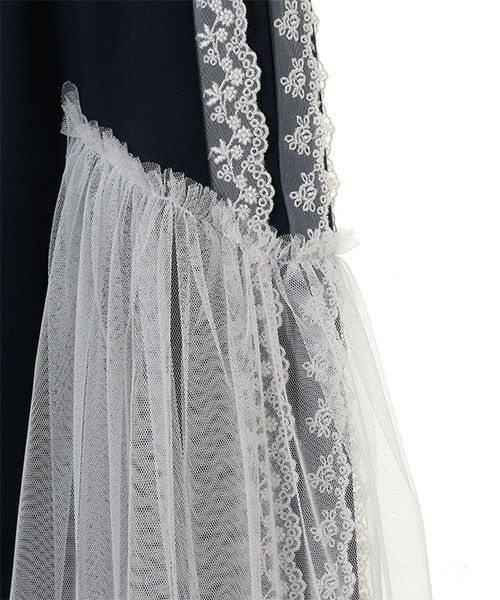 Candy Stripper（キャンディストリッパー）の「MAKE MY DAY JERSEY パンツ（その他パンツ・レディース・ブラック/ネイビー・2）」の5枚目の写真