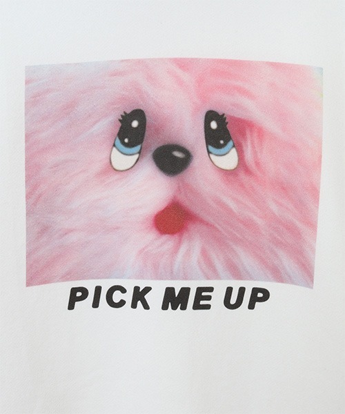 Candy Stripper（キャンディストリッパー）の「PICK ME UP SWEAT HOODIE（パーカー・レディース・ブラック/パープル/オフホワイト・2）」の7枚目の写真